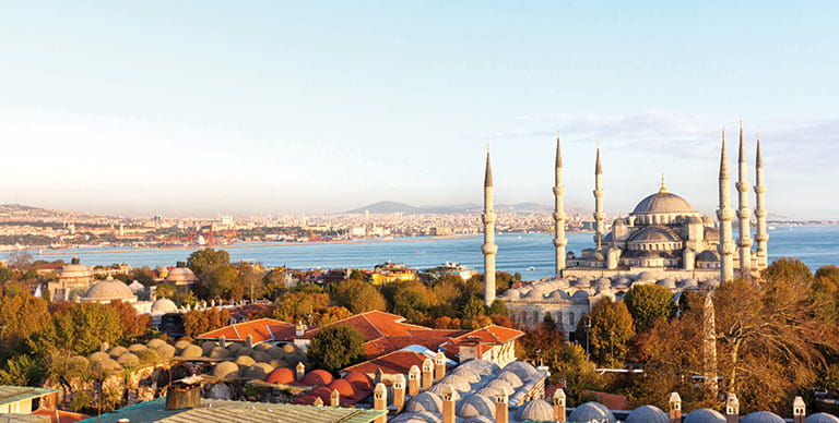 The Blue Mosque in Istanbul, Turkey